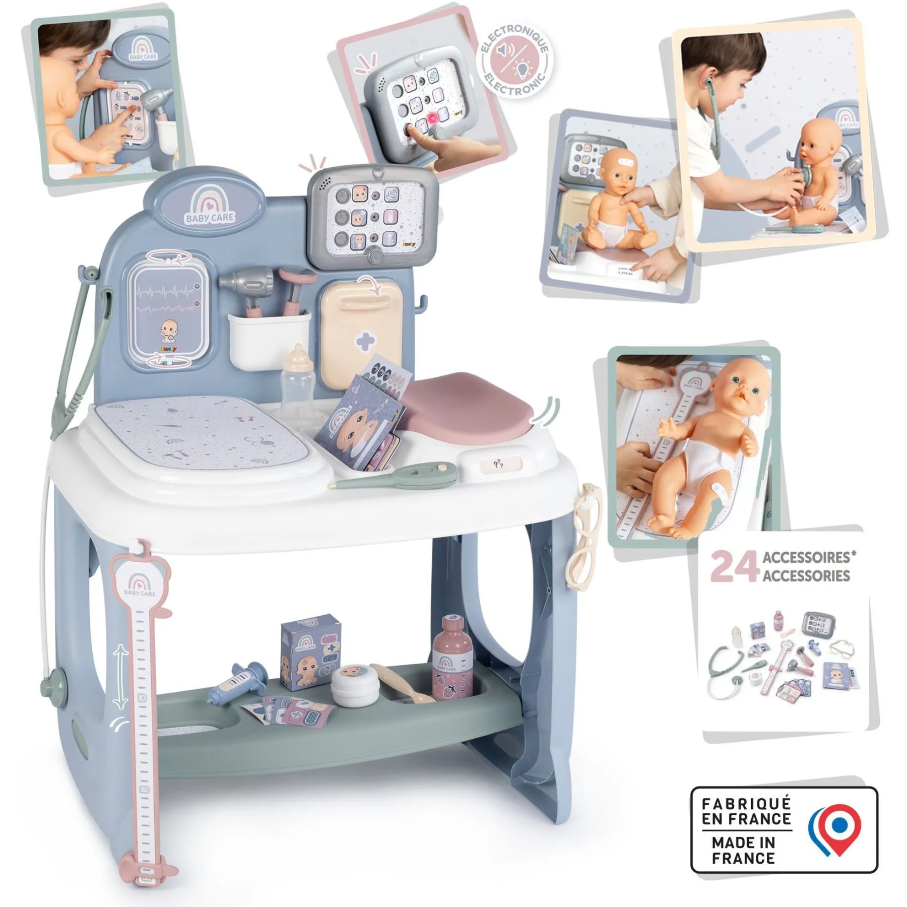 Ігровий центр &quot;Догляд за лялькою&quot;, зі звук. та світл. ефектами, з аксес., 52х40,4х67