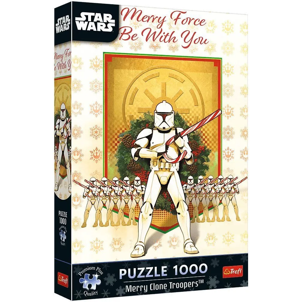 20868  Trefl Пазли  "1000 Premium Plus"  Lucasfilm Star Wars Веселий клон-штурмовик