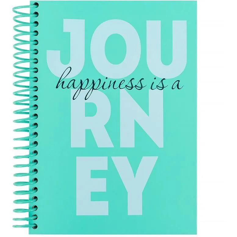 Блокнот на спіралі тверда обкл., А5, 120 арк.,кл., Journey