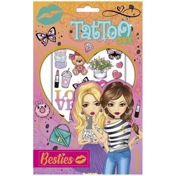 Besties Набір наліпок на тіло "Fashion" (2 аркуші), арт. 961009