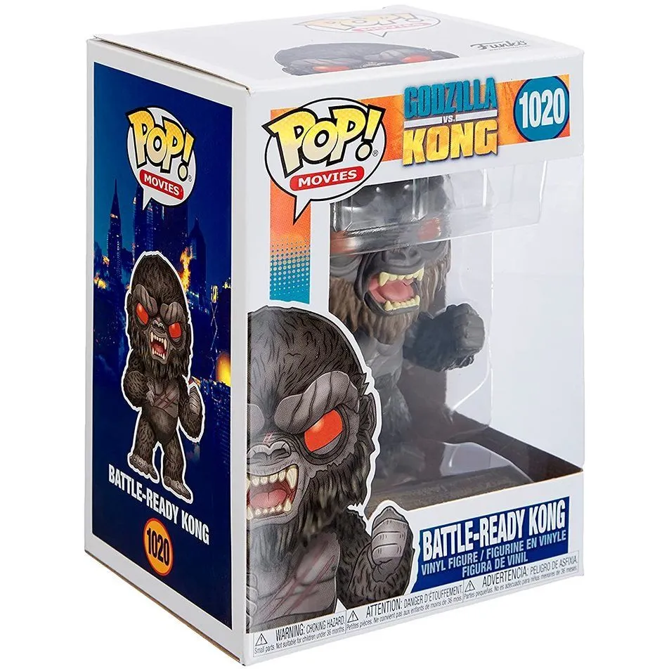 Ігрова фігурка FUNKO POP! серії &quot;Godzilla Vs Kong&quot;  КОНГ ГОТОВИЙ ДО БОЮ