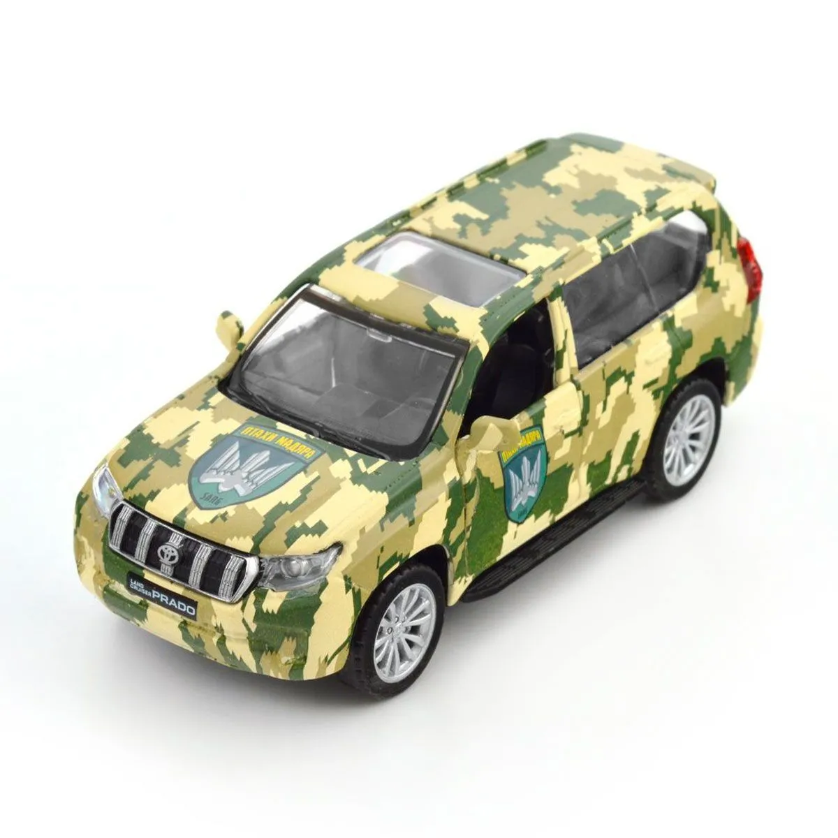 Автомодель серії &quot;Шеврони Героїв&quot; - TOYOTA LAND CRUISER PRADO - &quot;ПТАХИ МАДЯРА&quot;