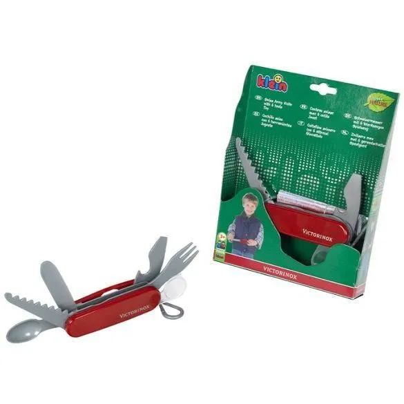 Klein Дитячий пластиковий ніж-мультитул Victorinox Pocket Knife Toy (113мм 8 функцій)