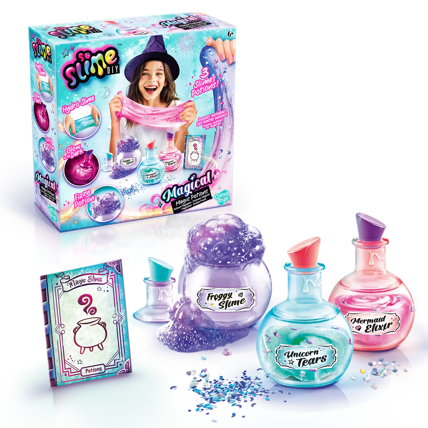 Набір для творчості Slime DIY "Магічний Слайм" 3 в наборі