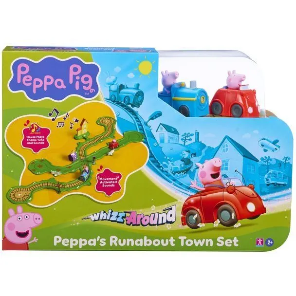 Ігровий набір з фігурками "Місто свинки Пеппи" ТМ Peppa Pig