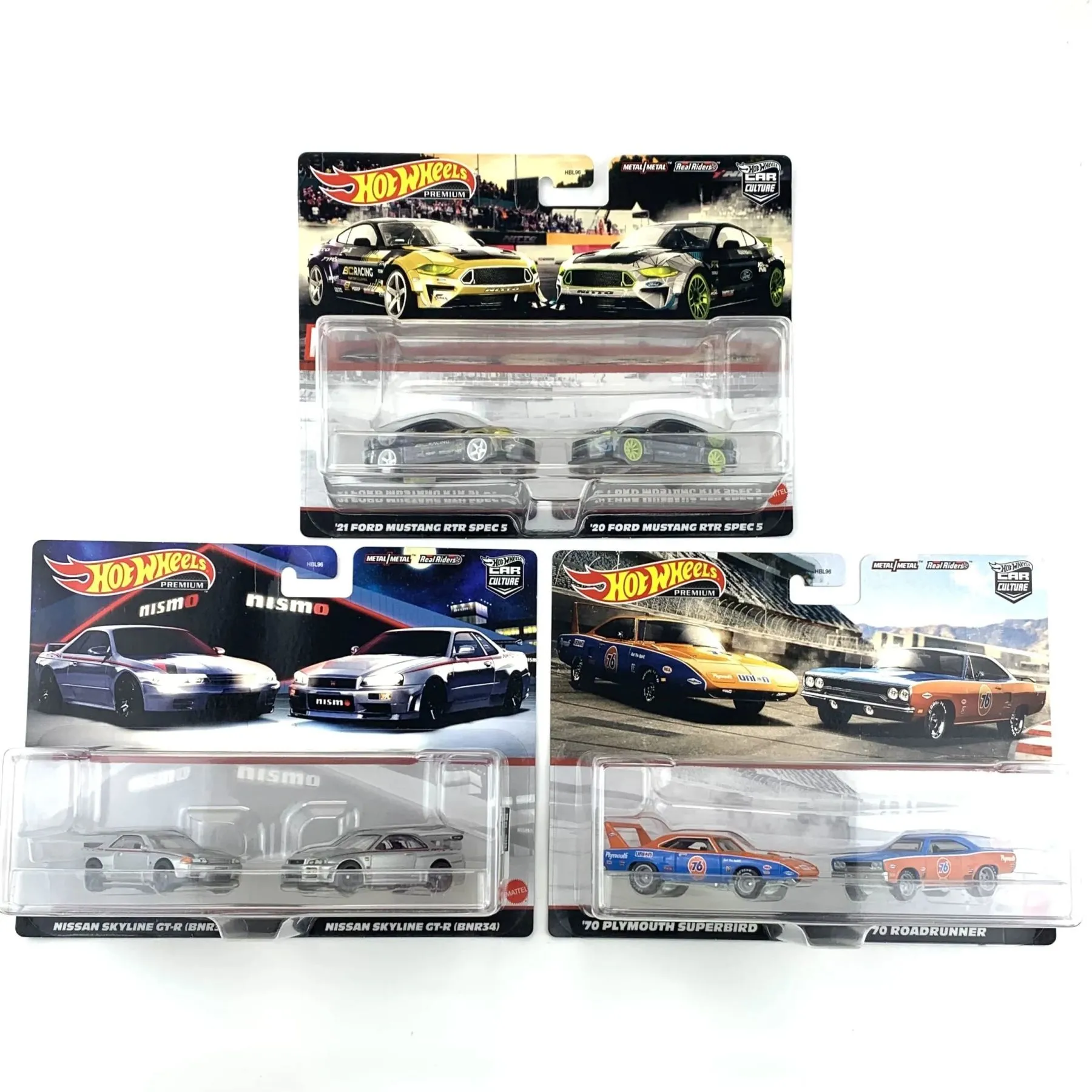 Набір з 2-х колекційних машинок серії &quot;Car Culture&quot; Hot Wheels (в ас.)