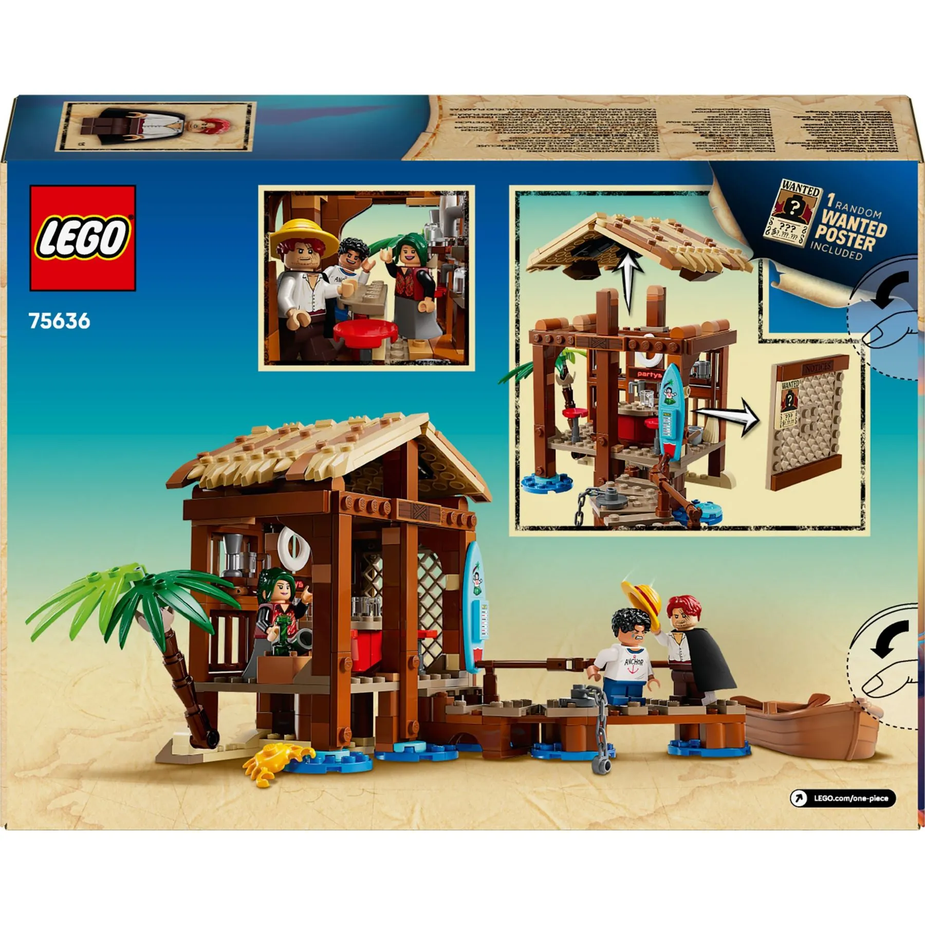 Конструктор Хатина у Селищі Вітряків LEGO ONE PIECE
