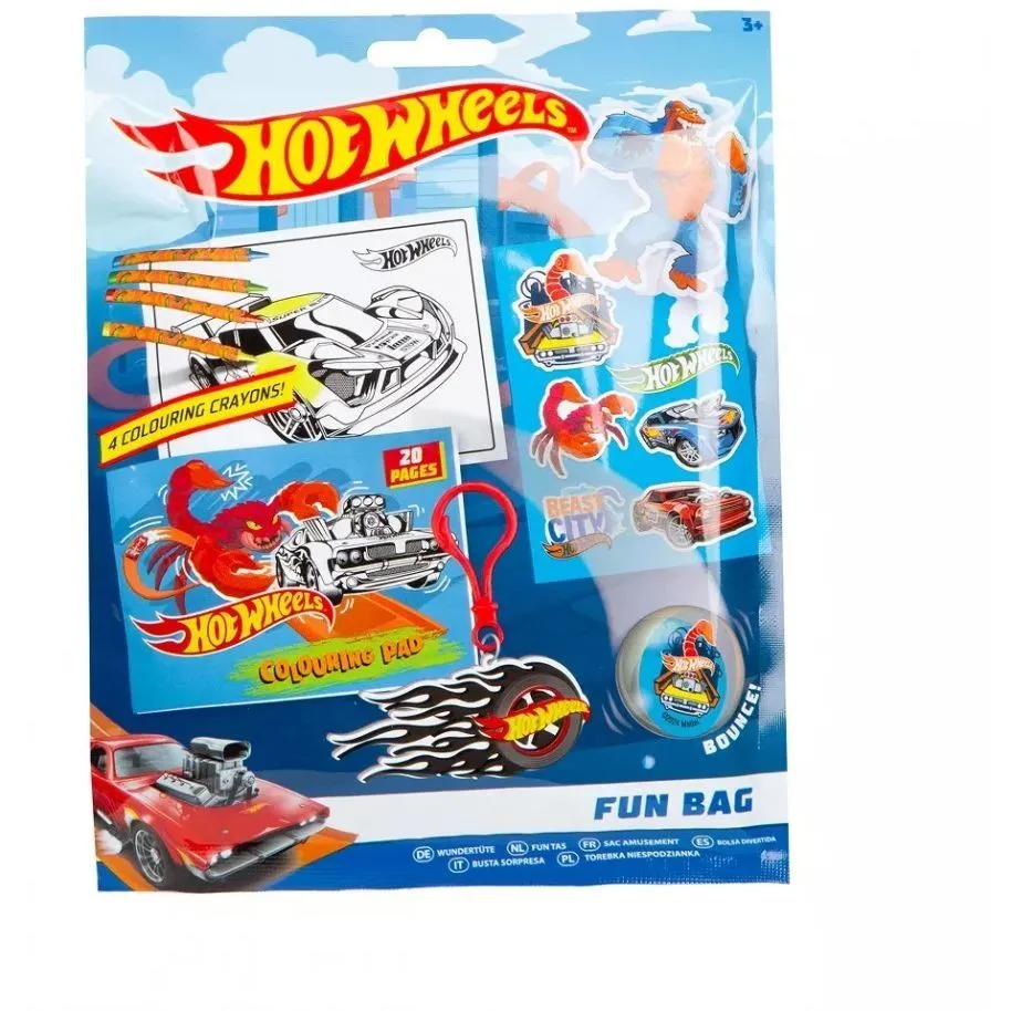 Мінінабір для творчості та розваг Hot Wheels, 3+