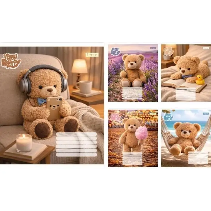 Зошит учнівський 1В "Bear stories" А5/24 кл.