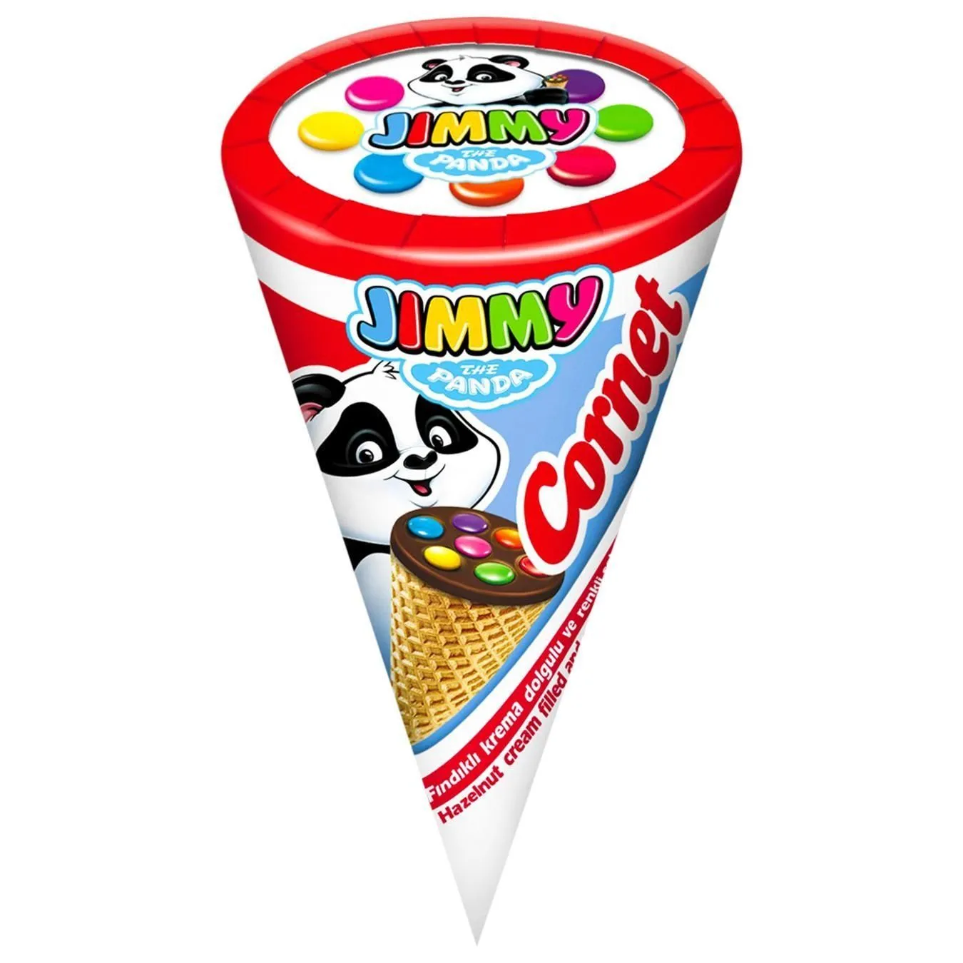 Вафельний ріжок крем ліс горіх 25гр