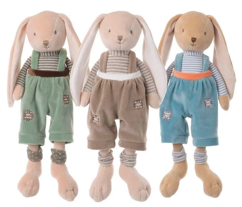 М&#039;яка іграшка Кролик &quot;Великодній&quot; 30см, світло-коричневий