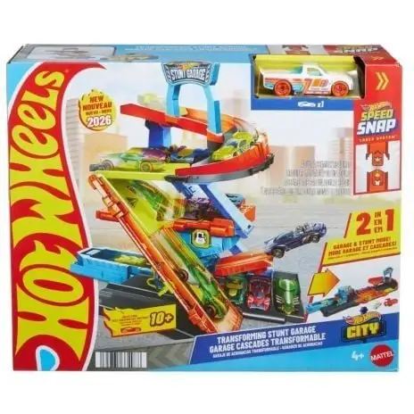 Набір "Гараж-трансформер для трюків" Hot Wheels