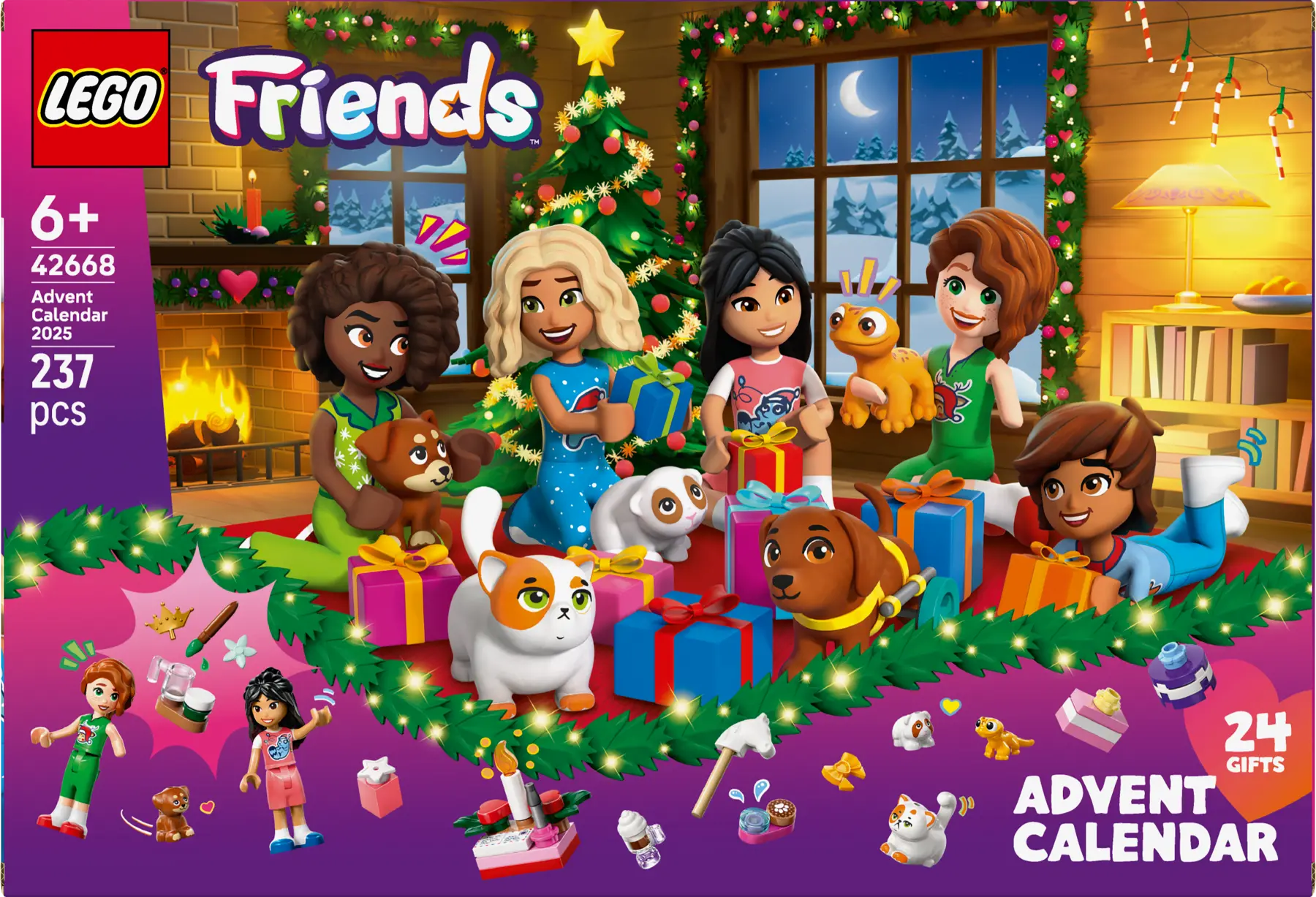 Конструктор Адвент календар 2025 LEGO Friends