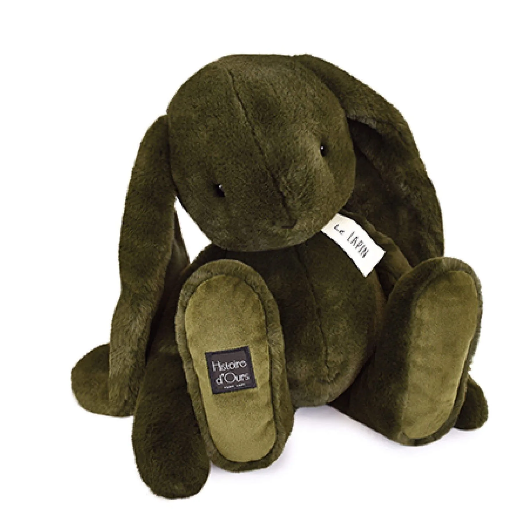 М'яка іграшка Зайчик LE LAPIN  50 см, хакі, арт. HO3253
