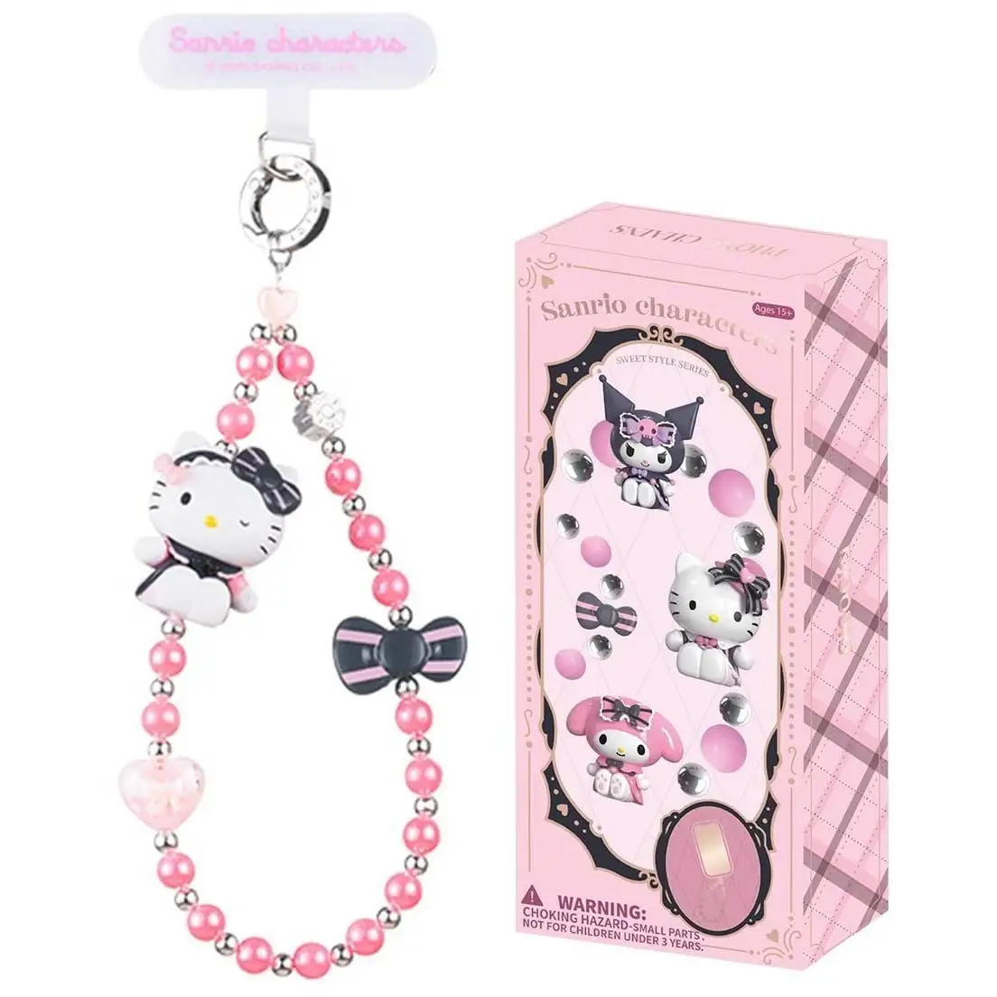 Ланцюжок для телефону POP TOP SANRIO  ЧАРІВНИЙ СТИЛЬ (в ас.)