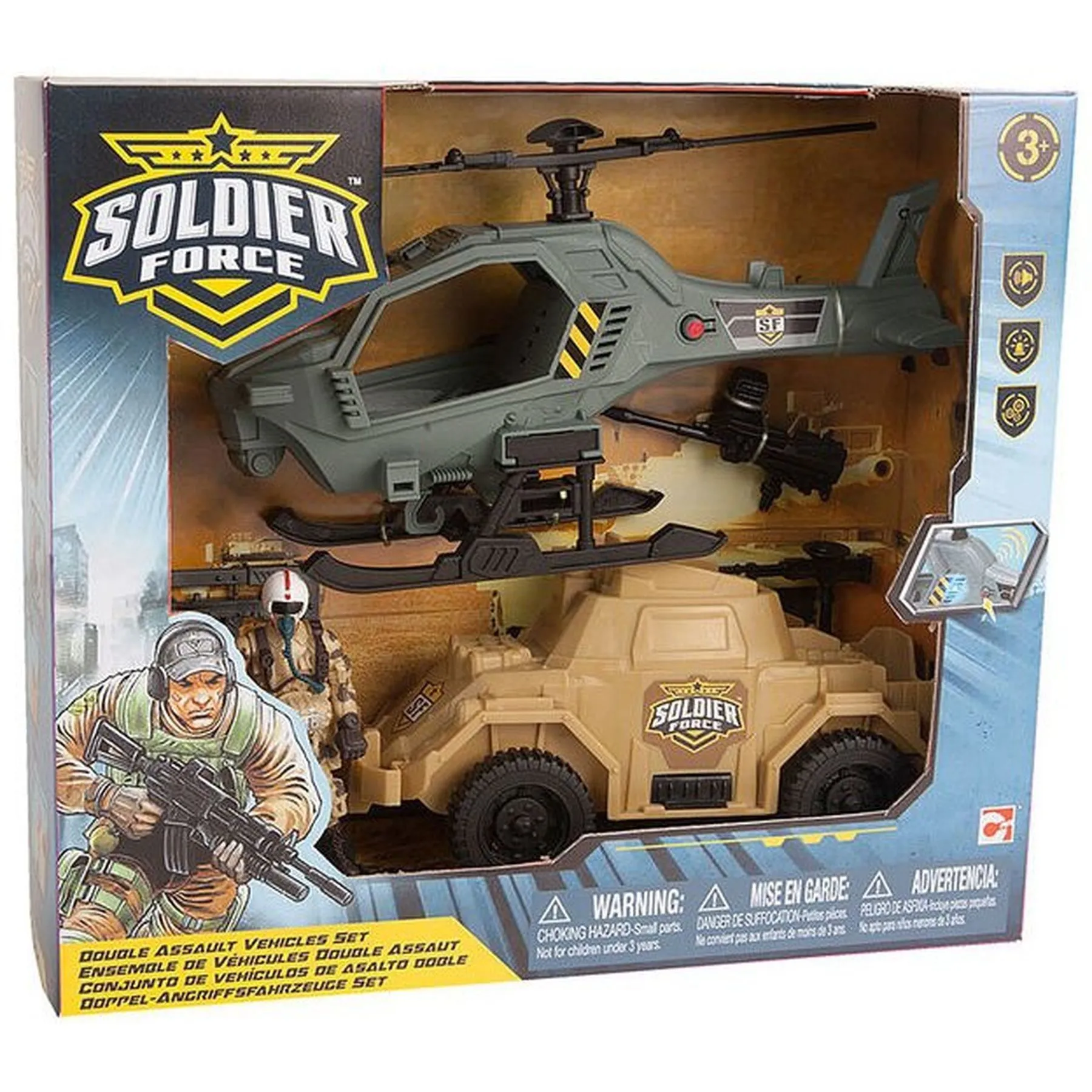 Игровой набор &quot;Солдаты&quot;  DUAL ASSAULT MISSION