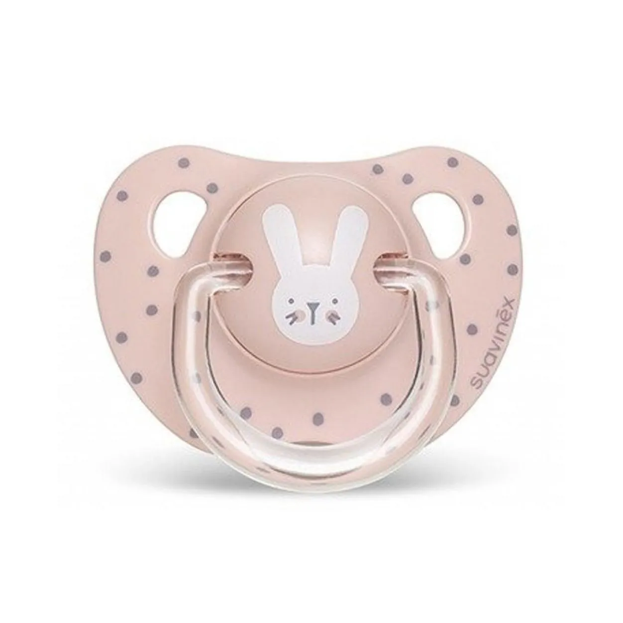 Пустушка анатомічна &quot;Hygge - Затишні історії&quot; +18 місяців, рожевий зайчик