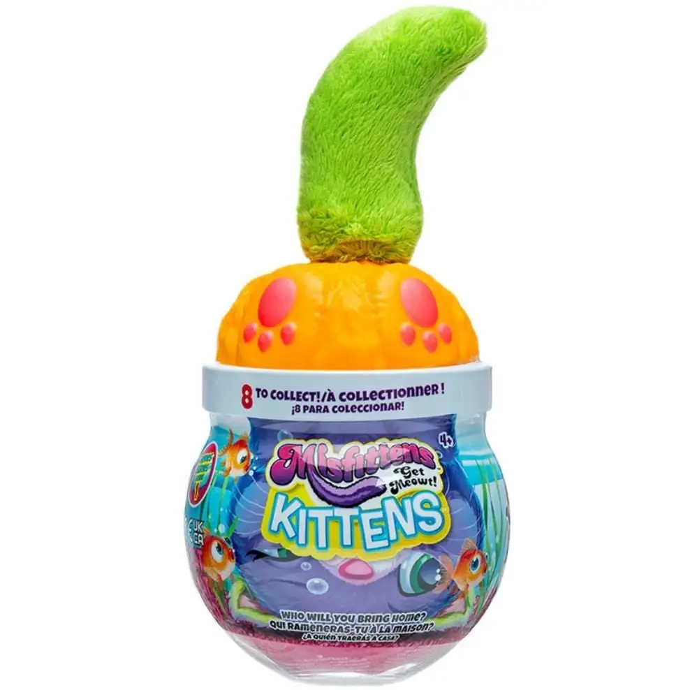Мяка іграшка MISFITTENS - КОШЕНЯ У АКВАРІУМІ (в асорт.)
