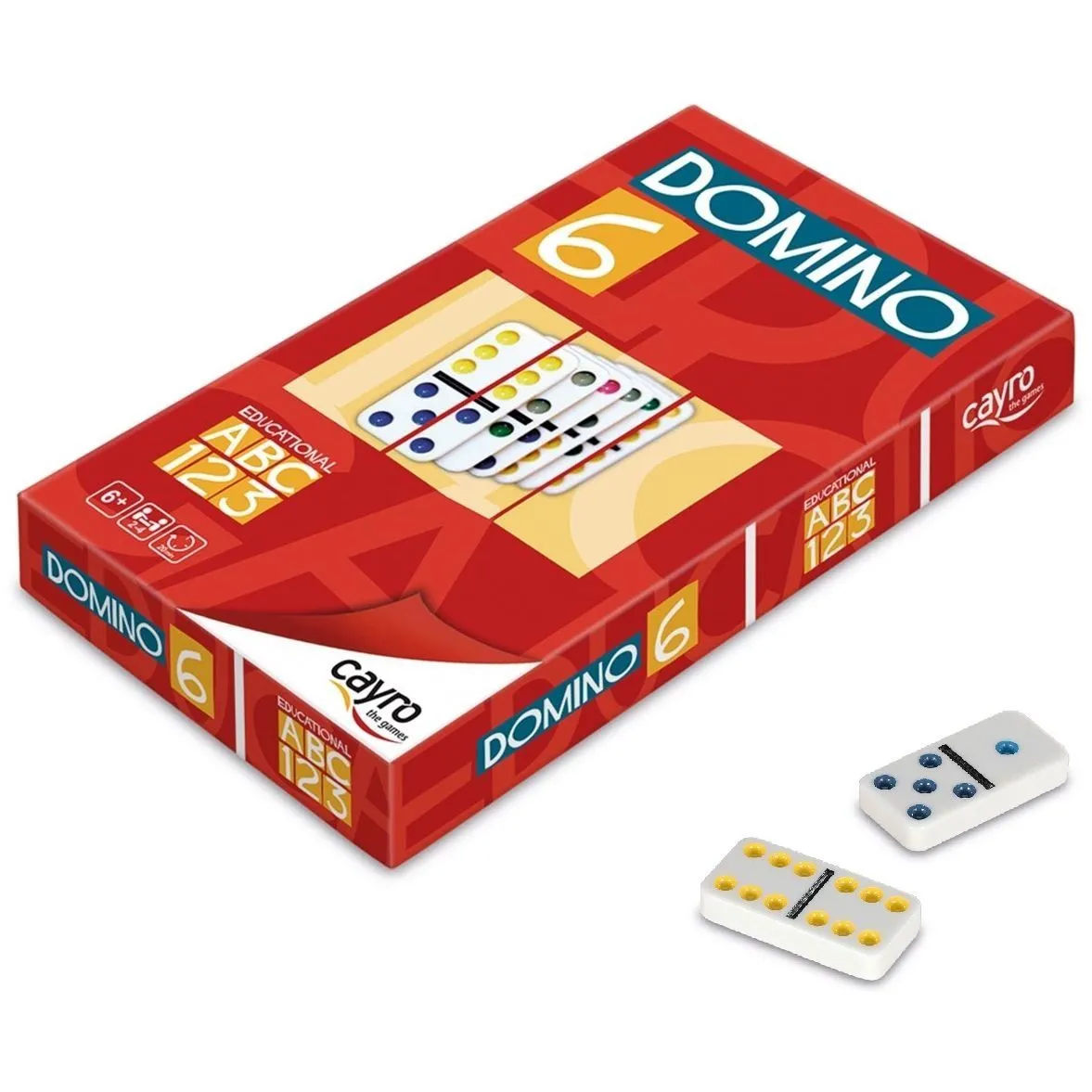 Гра &quot;Кольорове доміно дубль 6&quot;