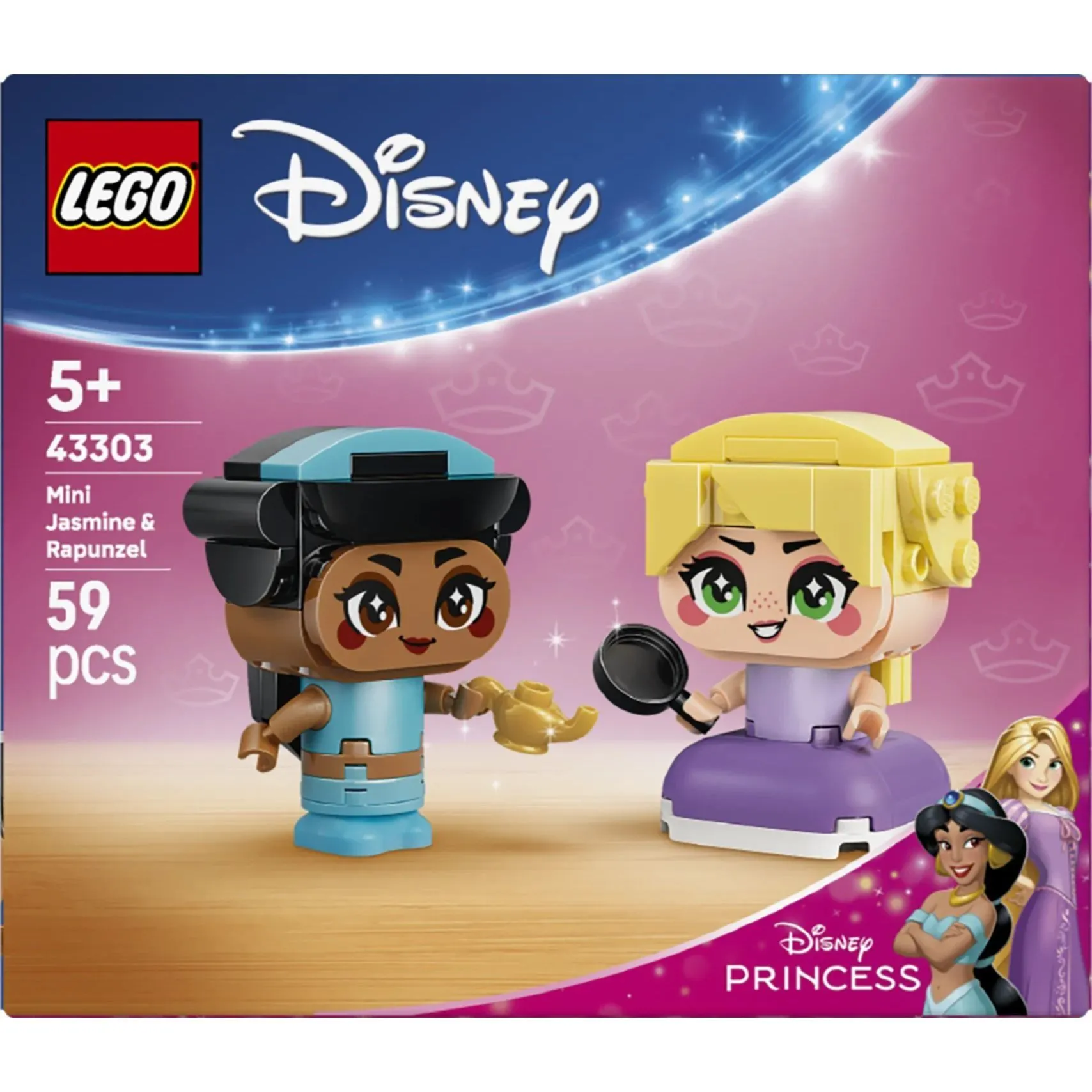 Конструктор Мініпринцеси Жасмін і Рапунцель