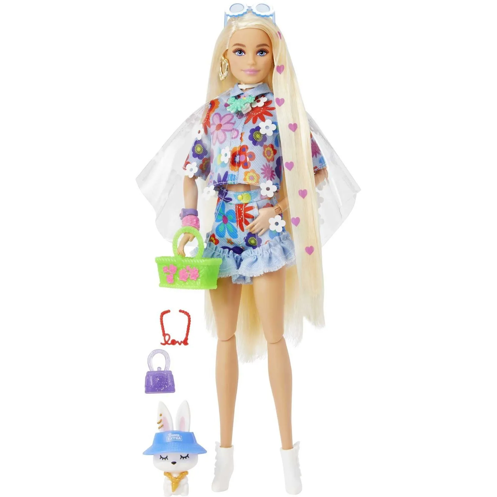 Лялька Barbie "Екстра" у квітковому образі