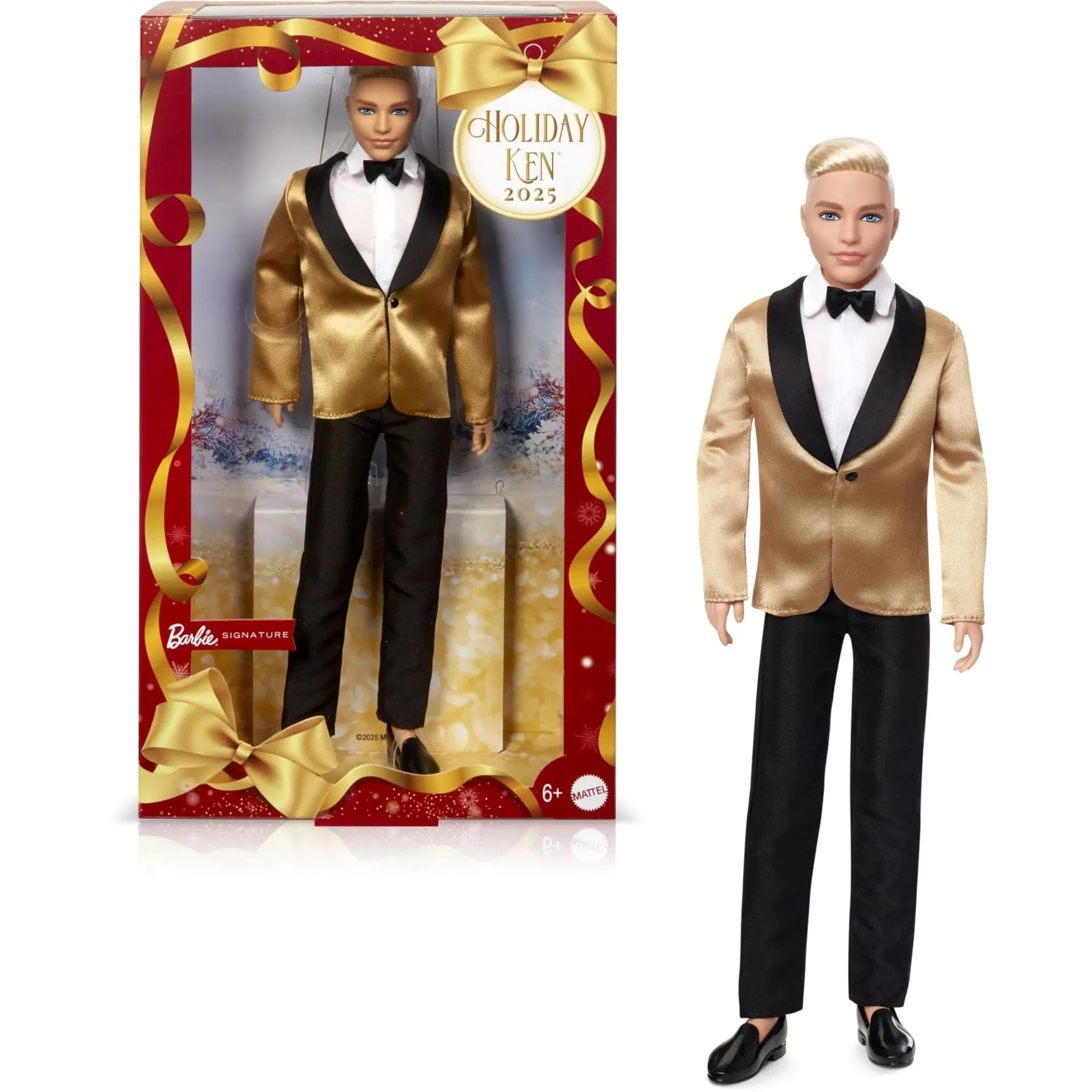 Колекційна лялька Кен "Святковий" блондин Barbie