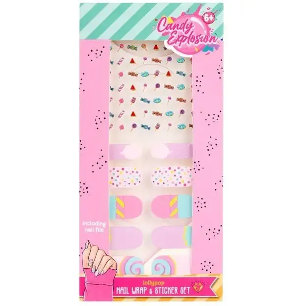 Набір для декорування нігтів 2 в 1 CREATE IT! Candy