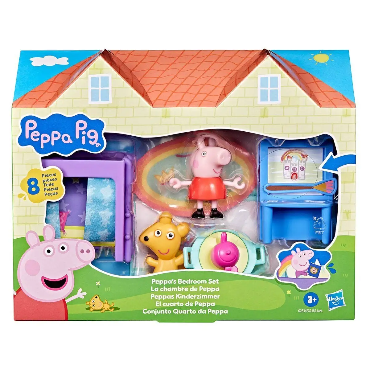 Ігровий набір PEPPA FIGURINES серії "Кімнати"  КІМНАТА ПЕППИ