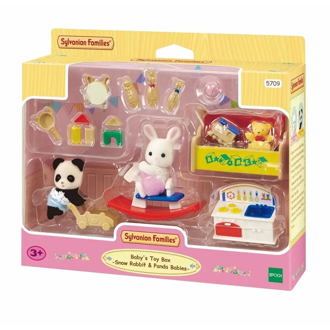 Ігровий набір Sylvanian Families Дитяча ігрова кімната з пандою і кроликом ( 5709)