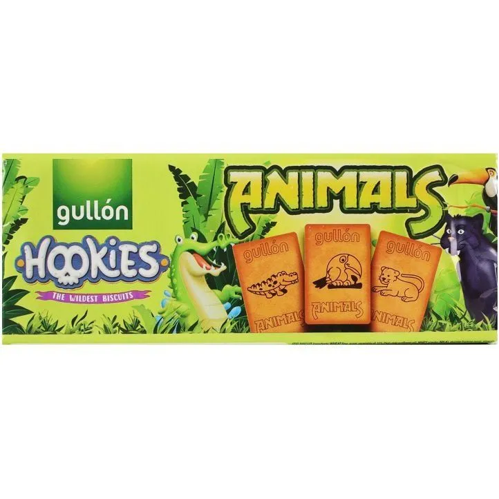 Печиво GULLON Hookies Animals, 200г, 42 шт/ящ