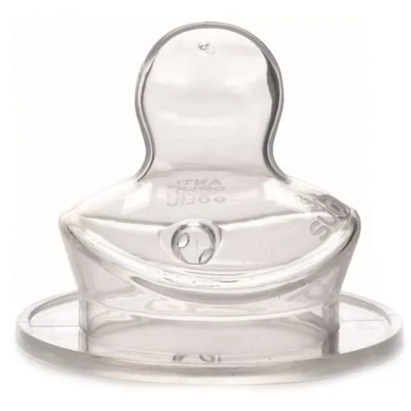 Соска силіконова, анатомічна Suavinex 0-6 місяців (середній потік)