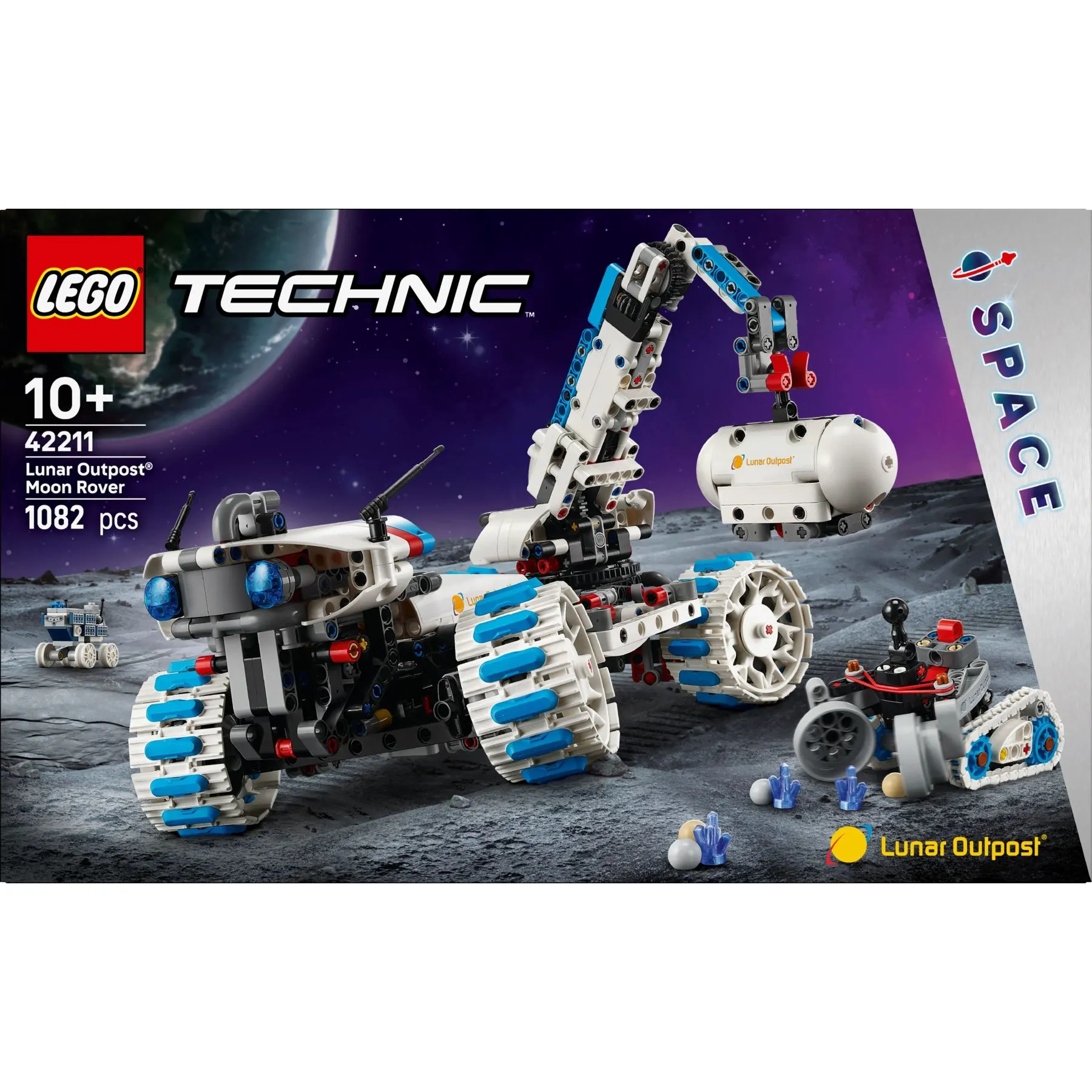 Конструктор Місяцехід Lunar Outpost. Космічний корабель LEGO TECHNIC