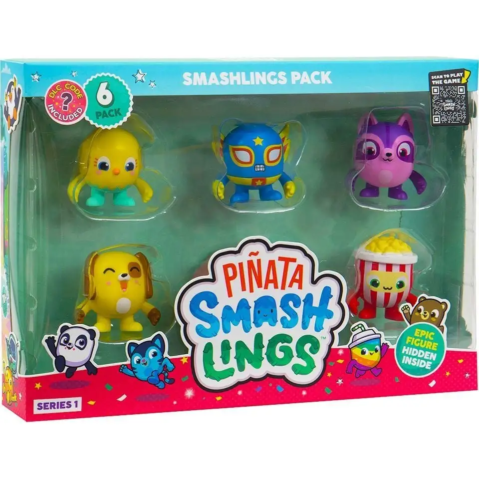 Набір фігурок PINATA SMASHLINGS  КУМЕДНІ ГЕРОЇ (6 фігурок, в асорт.)