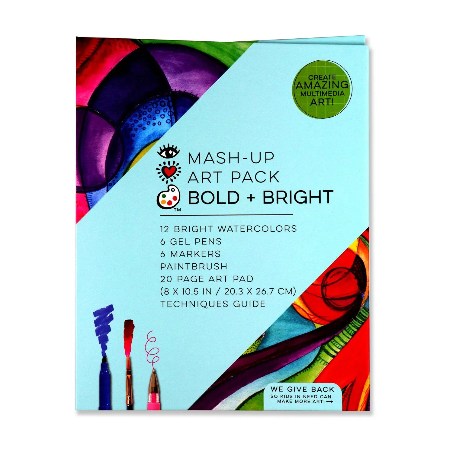 I Heart Art Великий набір для творчості &quot;Акварель-колаж&quot;