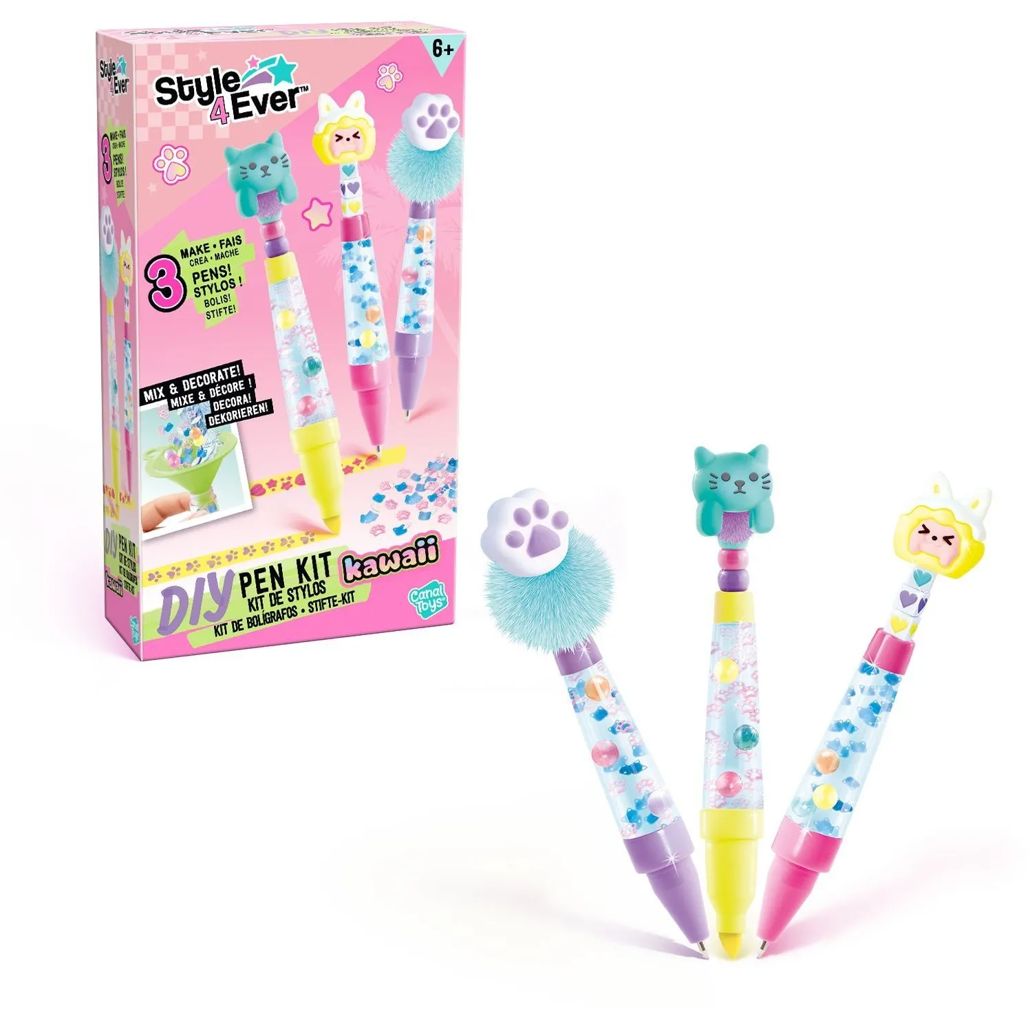 Набір для творчості Style 4 Ever "Pen Maker - Kawaii"