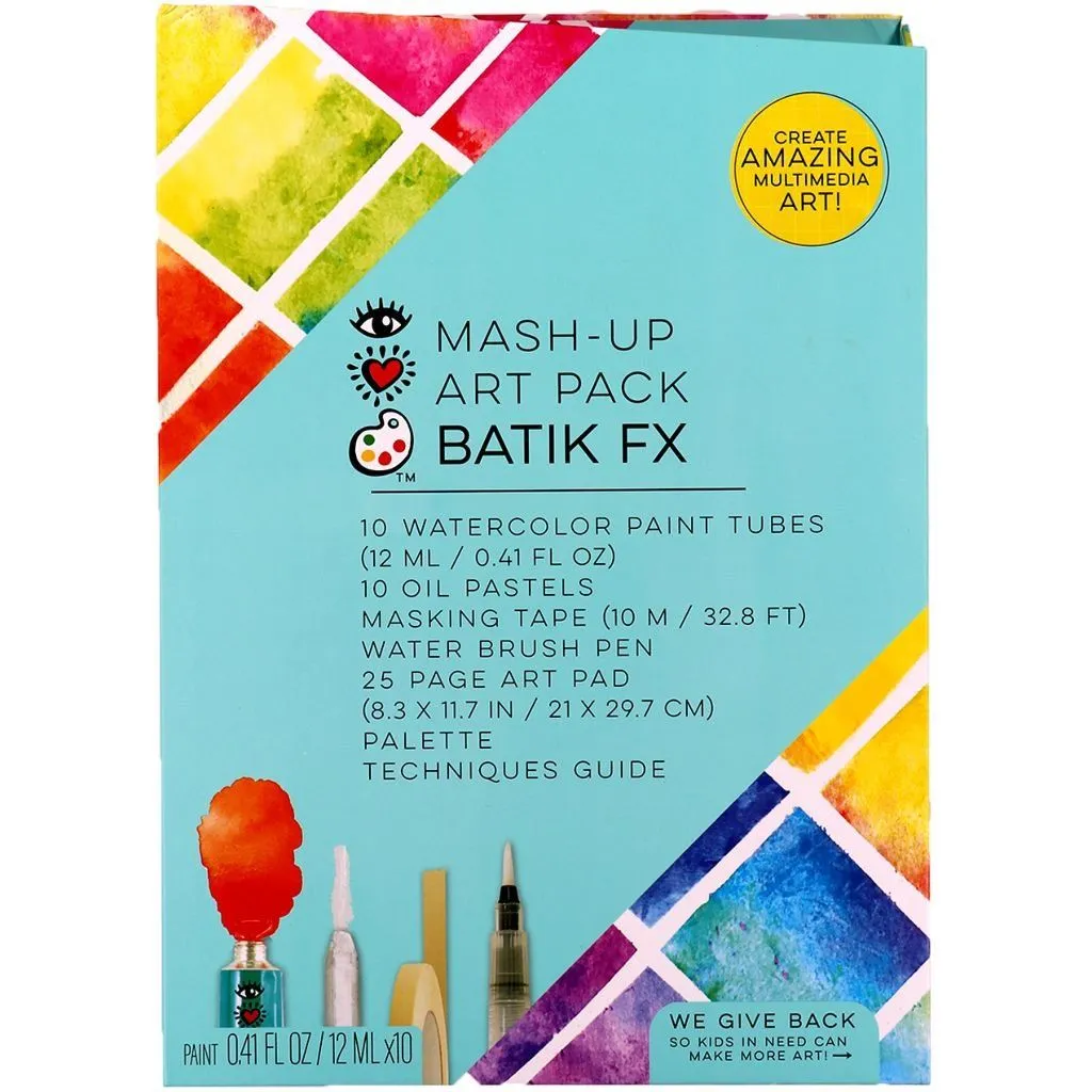 I Heart Art Великий набір для творчості &quot;Батік-колаж&quot;