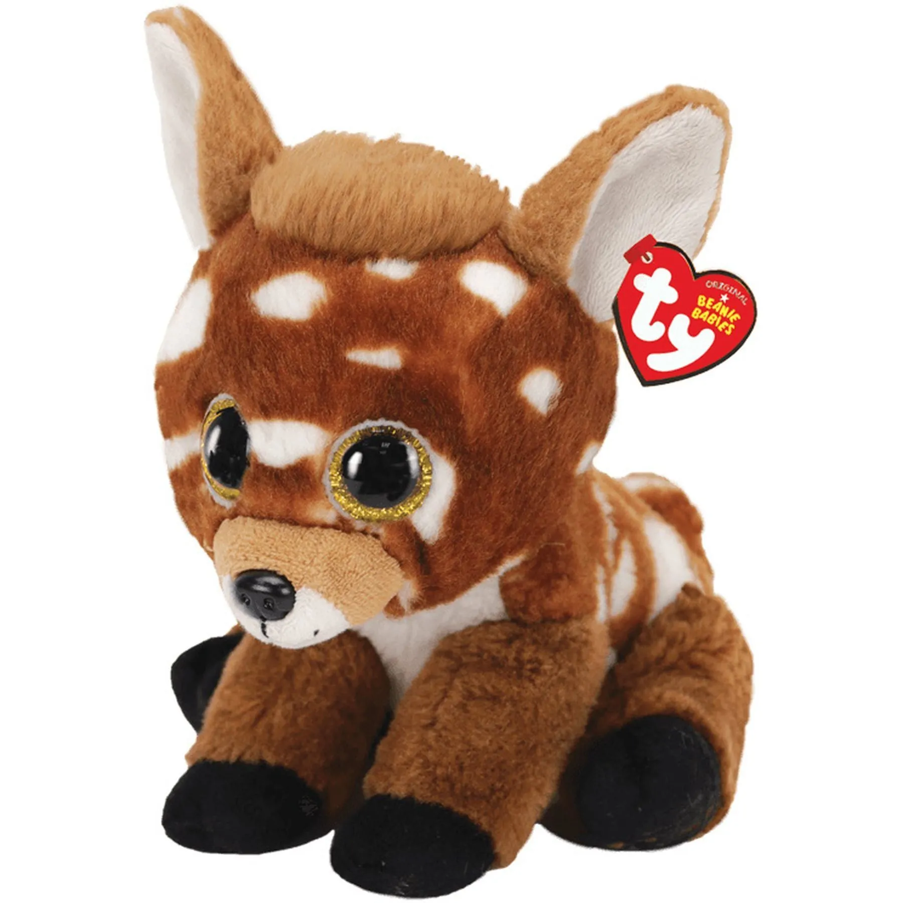 Дитяча іграшка мяконабивна TY Beanie Babies 90283 Оленя "BUCKLEY" 25 см