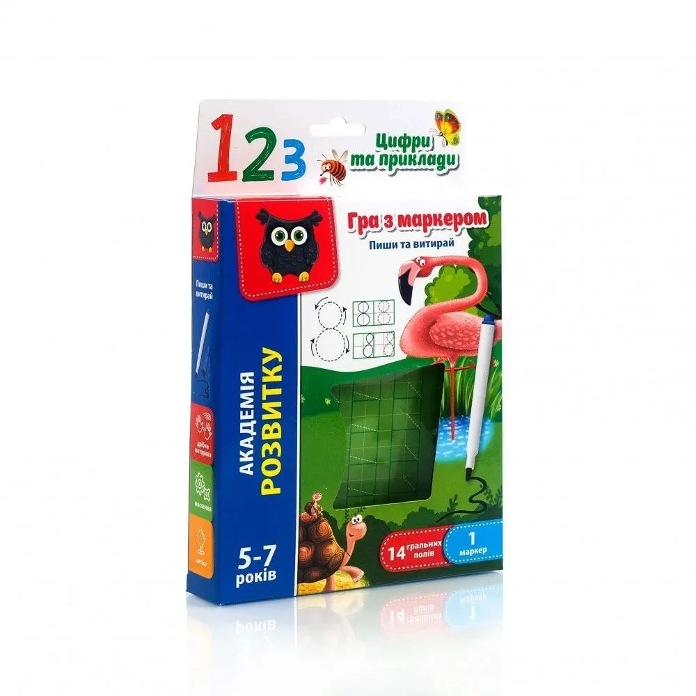 Гра настільна &quot;Цифри та приклади&quot; VT5010-14