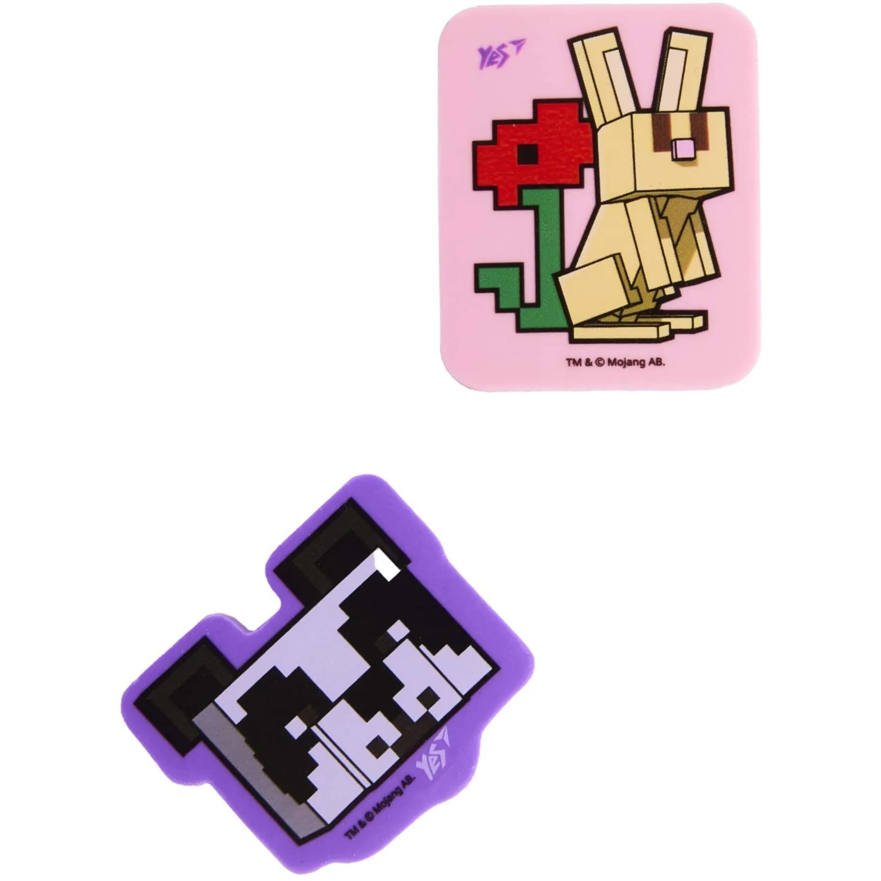 Гумка фігурна Yes &quot;Minecraft.Spring&quot; 2 диз. мікс