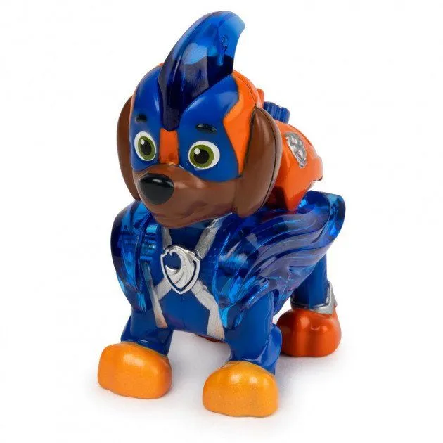 Колекційна фігурка цуценяти-рятівника з механічною функцією &quot;Зума&quot; (серія Мегацуценята) Paw Patrol