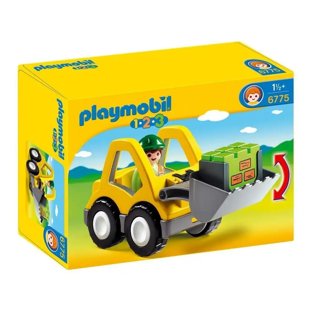 Бульдозер з фігуркою водія Playmobil