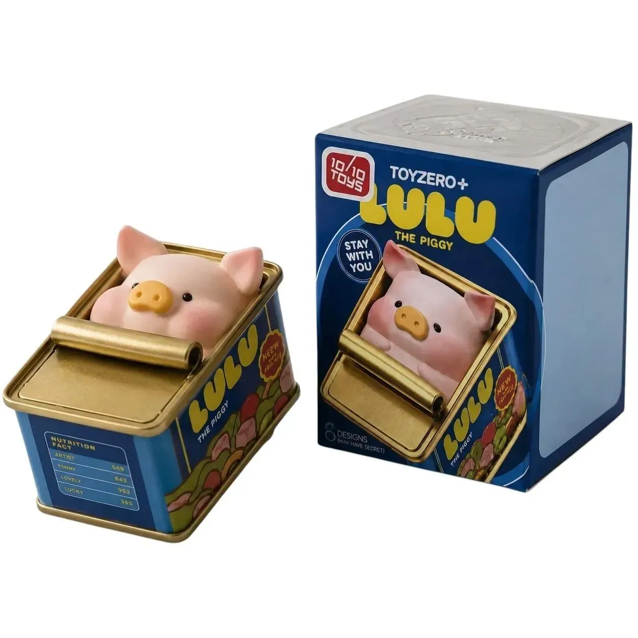 Колекційна фігурка 10/10 TOYS LuLu the Piggy серія Stay with You Series (blind box)