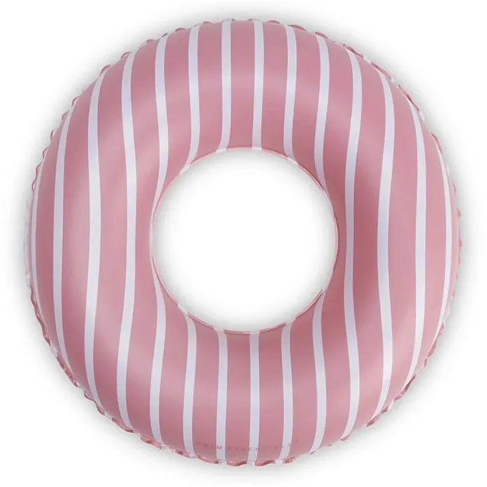 Круг для плавання 55 см Red White Striped
