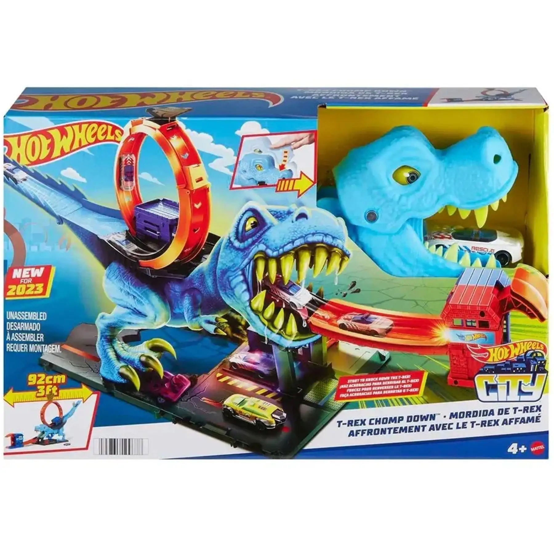 Ігровий набір "Полювання Ті-Рекса" Hot Wheels