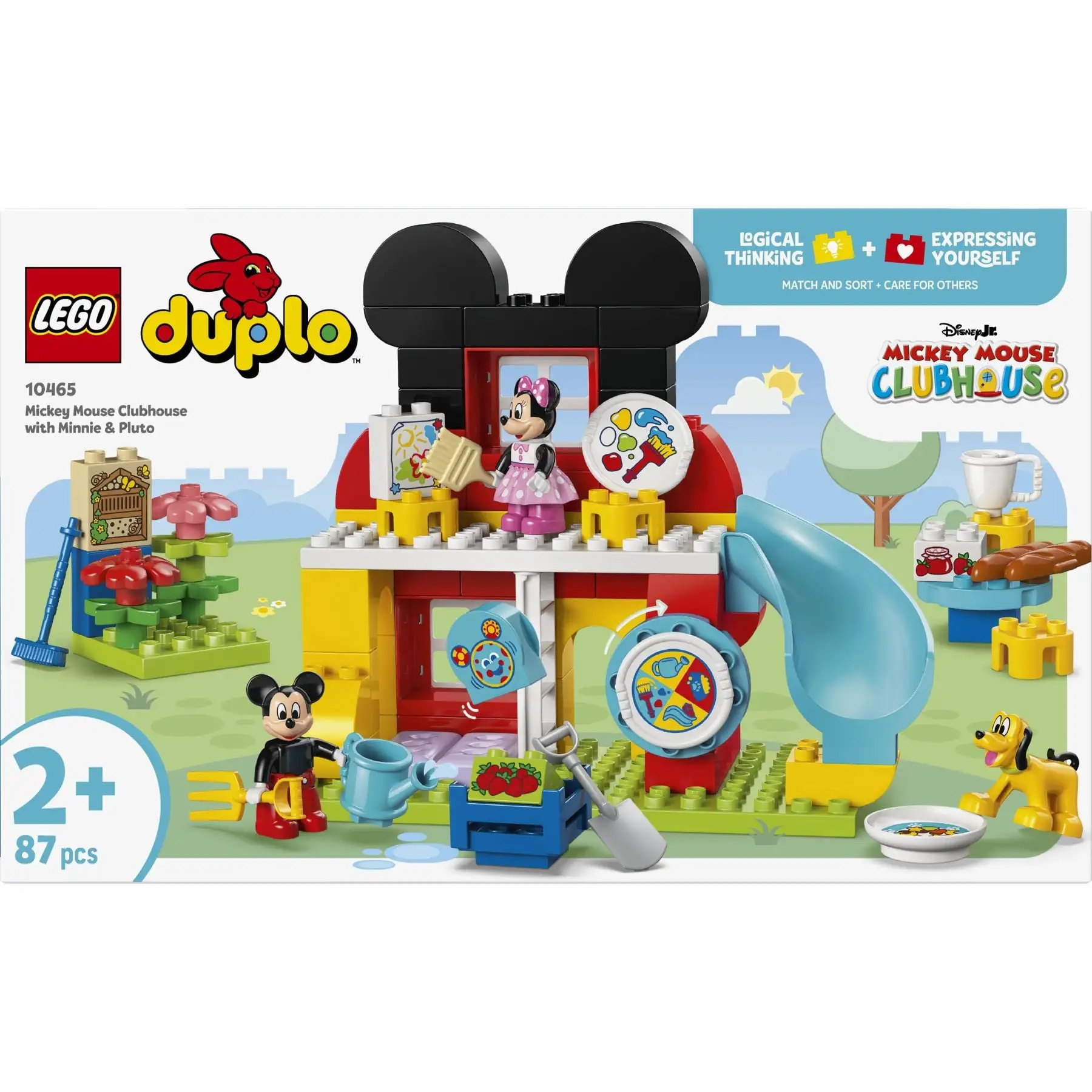 Конструктор Міккі Маус: Клубний будинок з Мінні та Плуто LEGO DUPLO
