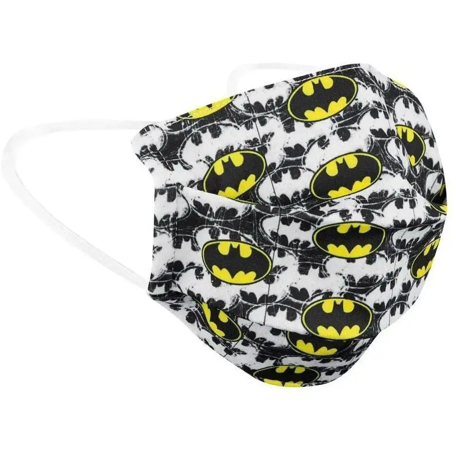 Багаторазова тканева маска біла DC Comics Batman