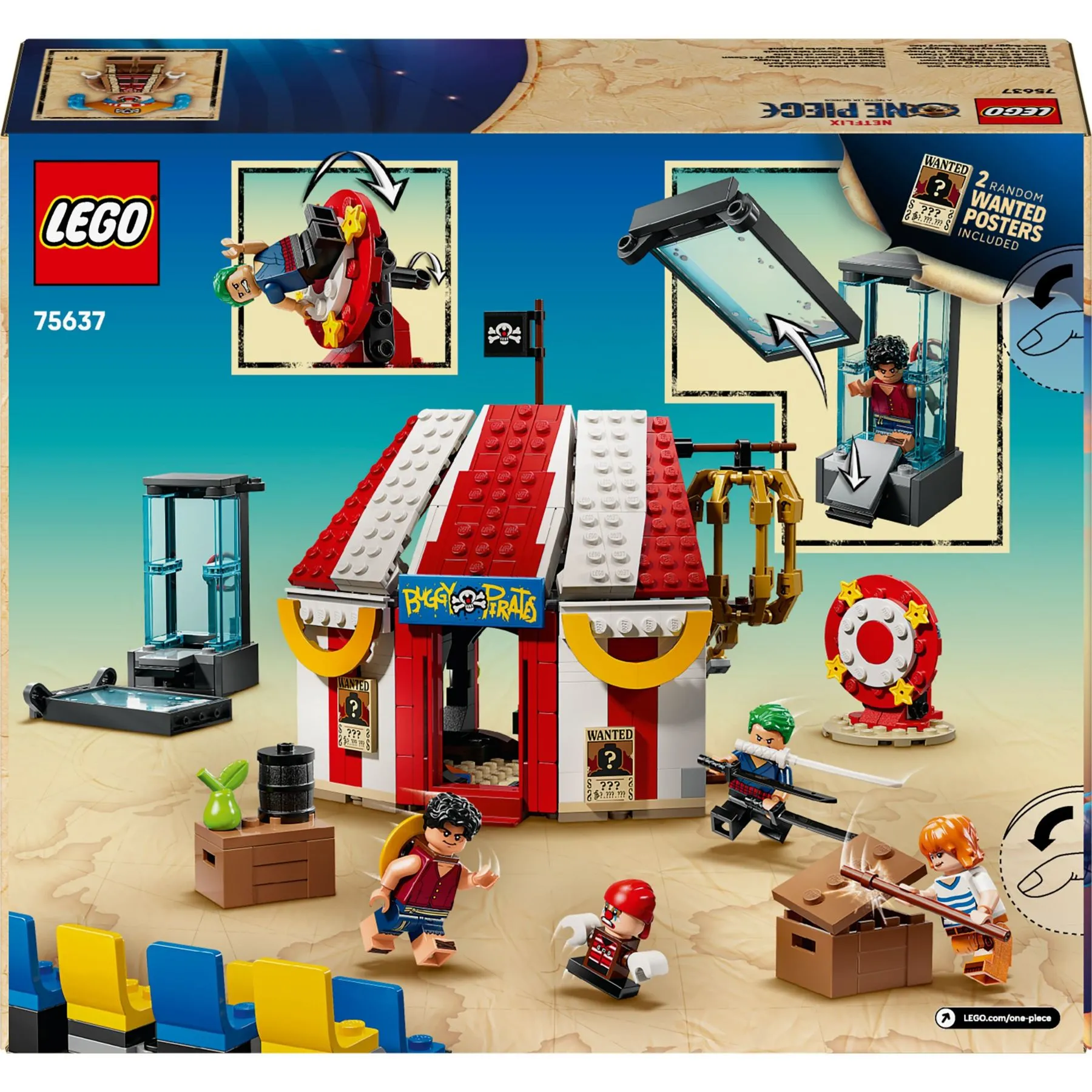 Конструктор Цирковий намет клоуна Баґґі LEGO ONE PIECE