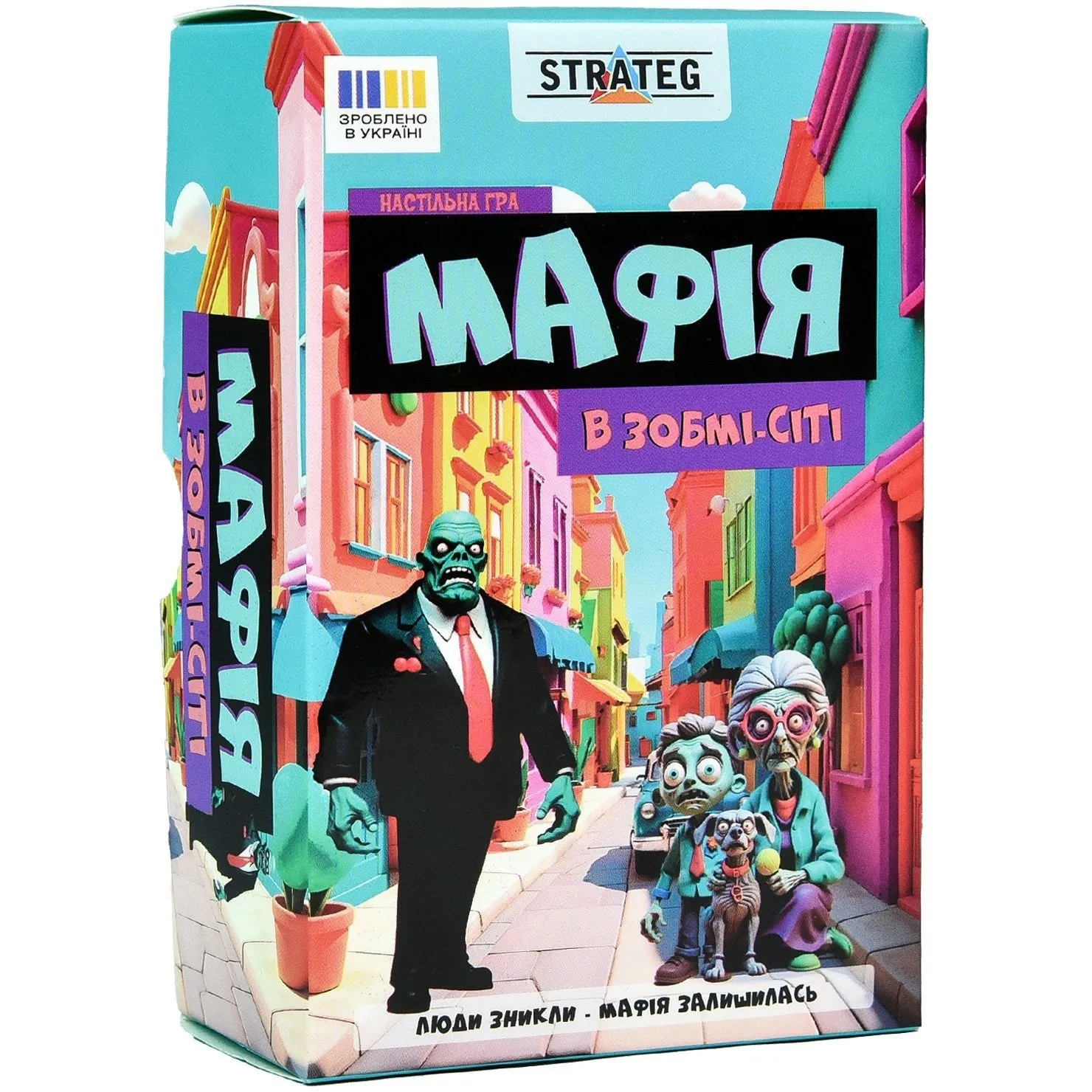 Настільна гра Strateg Мафія в Зомбі-сіті (укр), 30829