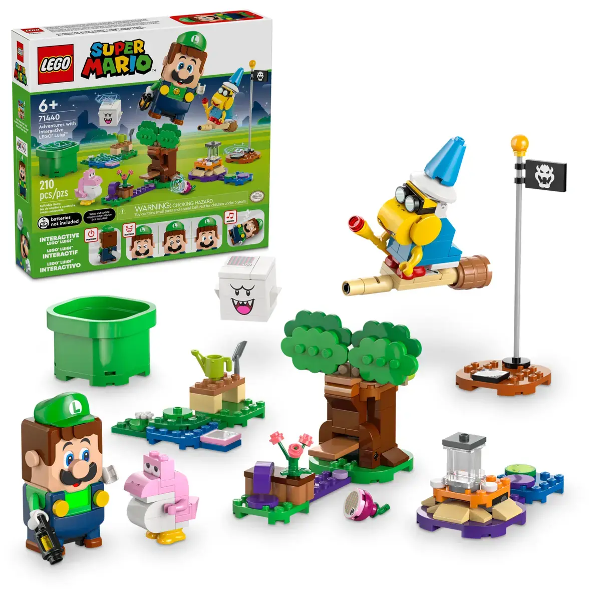 Конструктор Пригоди з інтерактивним LEGO^ Луїджі LEGO Super Mario