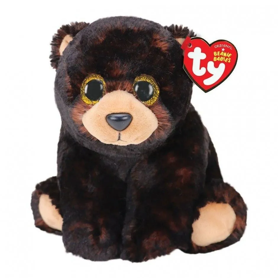 Дитяча іграшка мяконабивна TY Beanie Babies - Бурий ведмiдь"Kodi" 25 cм